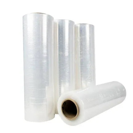 4 Pack x Pallet Wrap (Clear) - 25um x 500mm x 320m