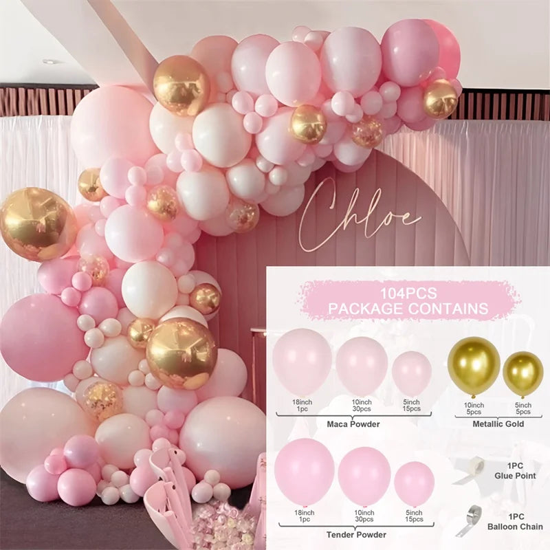 Balloon Garland Arch Kit Birthday Party Decoration