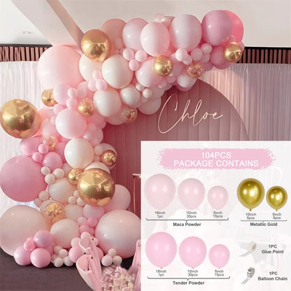 Balloon Garland Arch Kit Birthday Party Decoration