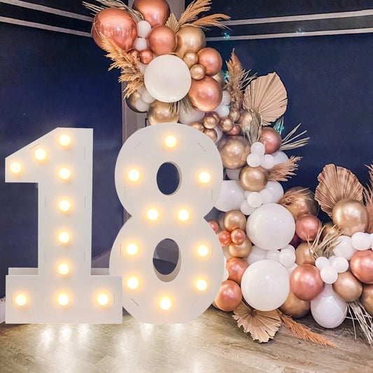 91.5CM Giant Number Led Lights