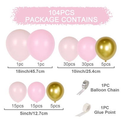 Balloon Garland Arch Kit Birthday Party Decoration