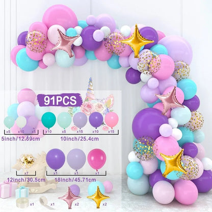 Balloon Garland Arch Kit Birthday Party Decoration